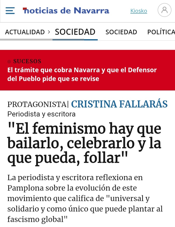 GuerraMasLarga's tweet photo. Vamos a hacer una prueba, a ver cómo le suena a la petarda de Fallarás:
«El sindicalismo hay que bailarlo, celebrarlo y la/el que pueda, follar»
Y también, parafraseando a la misma Fallarás: «el sindicalismo sin empresarios no es sindicalismo» 🥳🥳 https://t.co/Hnrfjd5QFj