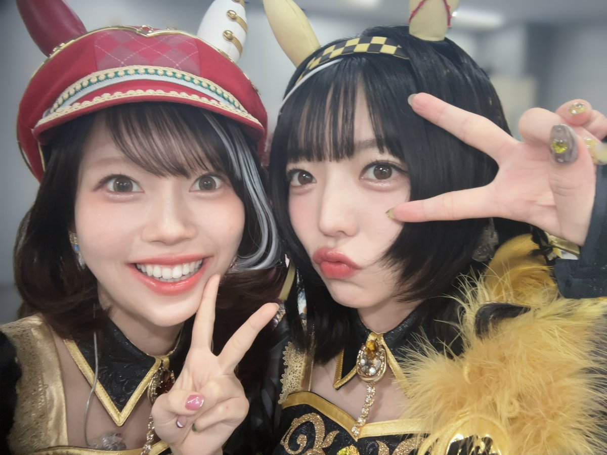 otsukimaccha's tweet photo. ウマ娘キャストの方々⟡.*

和泉 風花さん ブエナビスタ役💛

望月 ゆみこさん カルストンライトオ役📏

羊宮 妃那さん デアリングタクト役⛰️

春川 芽生さん シンボリクリスエス役🎄

#ウマ娘7th東京D1 
#ウマ娘7th東京D2 #ウマ娘7th https://t.co/2WW2VvqpXv