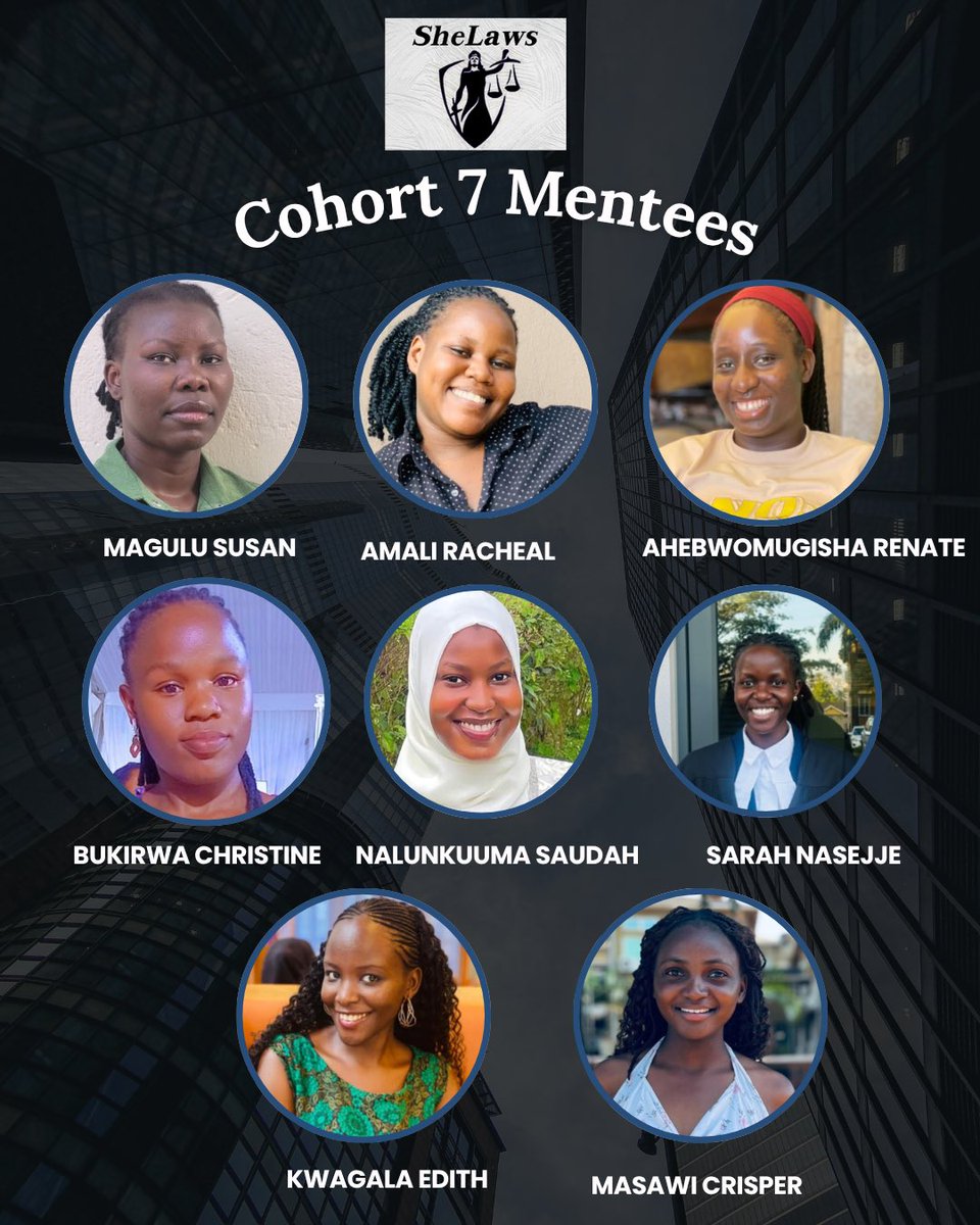 shelawsug's tweet photo. We made the call. They answered.

Welcome to the SheLaws Fellowship Cohort 7🎉

Over the next 6 months, these incredible ladies will grow, Qn, discover, &amp; step deeper into their purpose as aspiring legal practitioners.

Congratulations, mentees. We are so proud of you already. https://t.co/ELNDD3x6f0