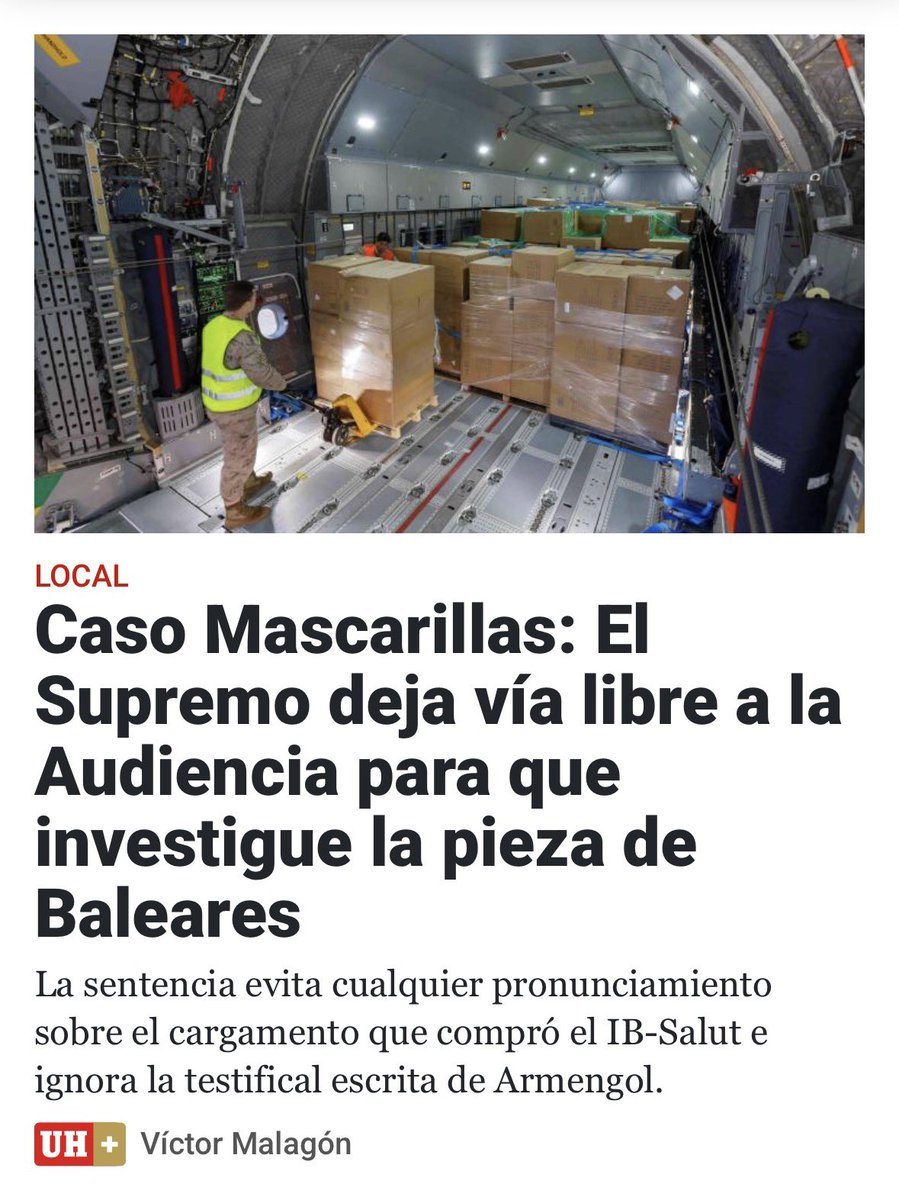 ppbalears's tweet photo. 😷 Ara que han estat condemnats Koldo, Ábalos i Aldama, és el moment de depurar les responsabilitats dels col•laboradors necessaris que els hi obriren les portes de les Illes Balears.
I recuperar fins el darrer euro.
#LaTrama🥀
🔗https://t.co/cr08ipyDhD https://t.co/Uoa90LZDn3
