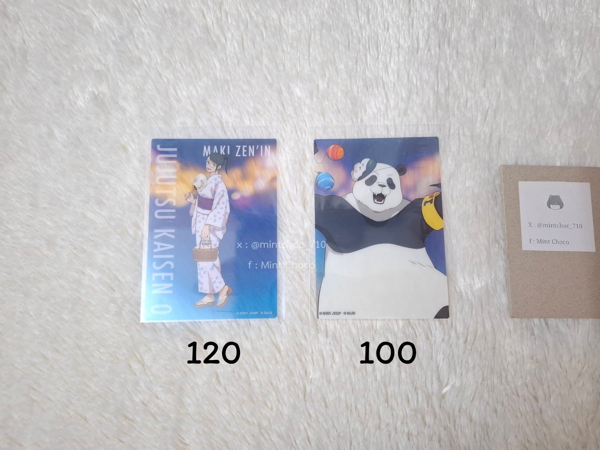 mintchoc_710's tweet photo. พร้อมส่ง Jujutsu Kaisen⛩️

🚚ค่าส่งเริ่มต้น 45 
*พื้นที่ห่างไกล +20

👐🏻สนใจชิ้นไหนสอบถาม/ดูรูปเพิ่มเติมได้ค่ะ
#ตลาดนัดจจส #ตลาดนัดjjk #ตลาดนัดjujutsu #ตลาดนัดมหาเวทย์ผนึกมาร #ตลาดนัดอนิเมะ https://t.co/kYFBT0FUbR