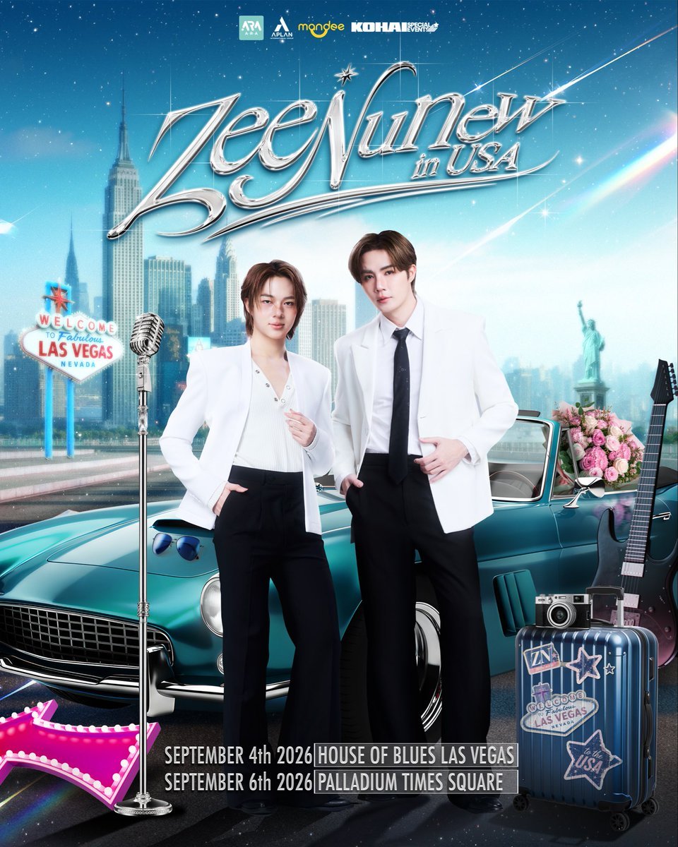 ZeeNuNew CD ポスター付き GET READY ‼️ 🎟️🎟️ ZeeNuNew <Forever With You>Fan Meeting in