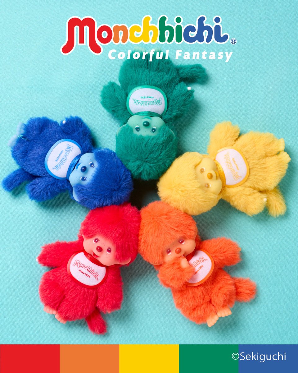 sekiguchi1918's tweet photo. #新商品

「Monchhichi Colorful Fantasy」

モンチッチ初となる、ブラインドボックスアイテムが新登場✨
ボアの色だけでなく、肌の色もスペシャルカスタマイズした、
カラフルでファンタジーなコレクション。

どの子に出会えるかは、開けてからのお楽しみ🌈
開ける瞬間のワクワク・ドキドキも楽しめるアイテムです♪

▼セキグチ公式オンラインショップ 販売に関するご案内 
予約開始日時：6月26日（金）お昼12時から
発送開始日：7月3日（金）から順次

▼ご予約前にご確認ください
・商品ページは「単品」と「6個入りコンプリートBOX」の2種類ございます。
　ご希望の商品ページをお選びのうえ、ご注文ください。

・単品は色をお選びいただけません。

・6個入りコンプリートBOXは、シークレットを含む全6色がそろうセットです。

・各種購入制限を設けております。
　単品：お一人様5点まで
　コンプリートBOX：お一人様1点まで

・単品とコンプリートBOXの同時購入はできません。
　両方ご注文いただいた場合は、ご注文をキャンセルさせていただきます。

・複数回のご注文により購入制限数を超過した場合は、超過分のご注文をキャンセルさせていただきます。

・商品の特性上、お客様都合による返品・交換はお受けで��ません。

▼詳しくはこちらから▼
https://t.co/CK4V3wG5l1

#Monchhichi #モンチッチ #モンチッチブラインドボックス #セキグチ