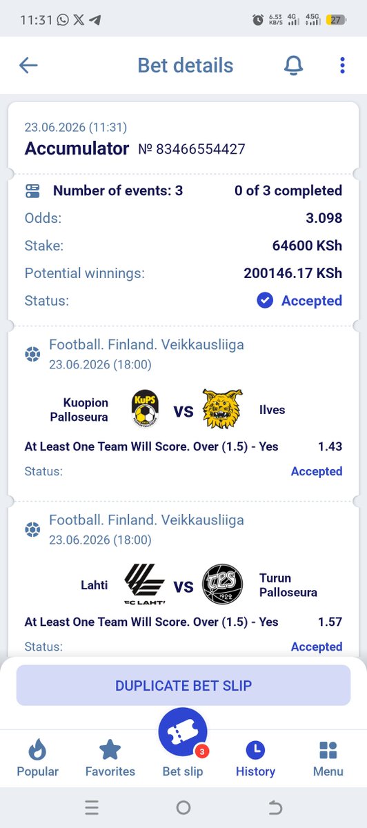 MrFelixKe's tweet photo. 🇵 🇦 🇷 🇮 🇵 🇪 🇸 🇦

3 odds ✅

BOOKING CODE ⏭️ Y2EX5

REG ⏭️ https://t.co/2Svlt0IEAl

APP ⏭️ https://t.co/dzX2FTP5eR

( *TAX*FREE ZONE!*)

PROMO CODE➡️ *FELIX2030* https://t.co/Q6SC6W8Fwh