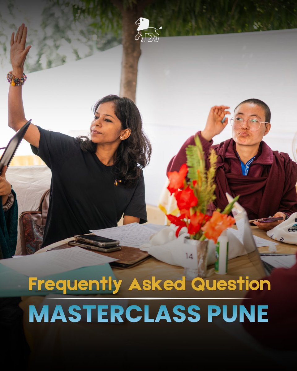 buddhistcreator's tweet photo. 🙋‍♀️ Got questions about the WeBuddhist Influencer Masterclass? You're not alone.
We've gathered the most frequently asked ones — from who it's for, to what you'll learn, to value of it— all answered inside 👀

📍 Saddhamma Pradeep Retreat Centre, Pune
🗓️ 15th – 19th July 2026 https://t.co/Y15qY8XhRm