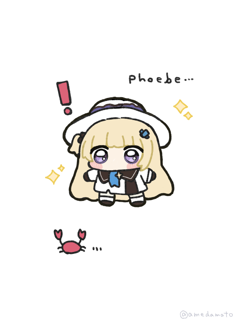 amedamato's tweet photo. フィビ…！🦀✨✨

#鳴潮　#phoebe https://t.co/6NtYZf7mT8