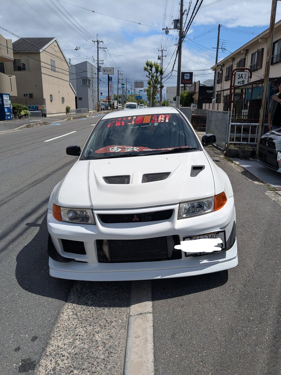 SigmaOsaka's tweet photo. ランサーエボリューション6のご紹介です。
迫力のワイドボディに大型リアウイング、存在感抜群のスタイル。
さらにオーナー様こだわりの痛車ラッピングが目を引く一台です！
ご来店ありがとうございました！

#lancerevolution
#mitsubishimotors https://t.co/2zsSoObssE