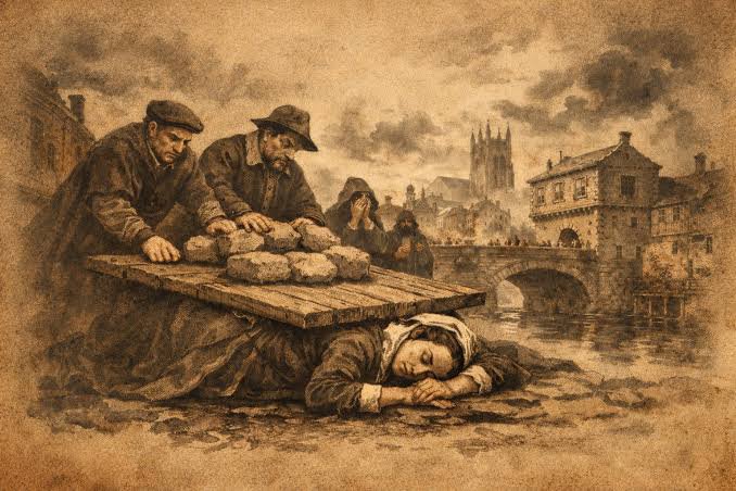 archeohistories's tweet photo. The woman they crushed to death for her faith... 

In March 1586, Margaret Clitherow, a butcher's wife from York, was sentenced to one of the most horrific deaths permitted under English law.

Her crime was not murder or treason. She had sheltered Catholic priests at a time when Elizabeth I's government was hunting them across England.

When arrested, Margaret refused to enter a plea. She knew that a trial would force her children and servants to testify against her. By remaining silent, she hoped to protect them.

The authorities responded with "peine forte et dure" — pressing.

On the day of her execution, she was laid on the ground with a sharp stone beneath her back. A heavy wooden door was placed over her body. Weights were then piled on top until her chest was crushed.

According to contemporary accounts, she met her sentence with remarkable composure, reportedly saying:

"Thanks be to God. I am not worthy of so good a death as this."

Margaret was thirty years old, a wife and mother who chose silence rather than betray others.

In 1970, she was canonized as one of the Forty Martyrs of England and Wales. Her story remains one of the most disturbing examples of religious persecution in Tudor England.

#archaeohistories