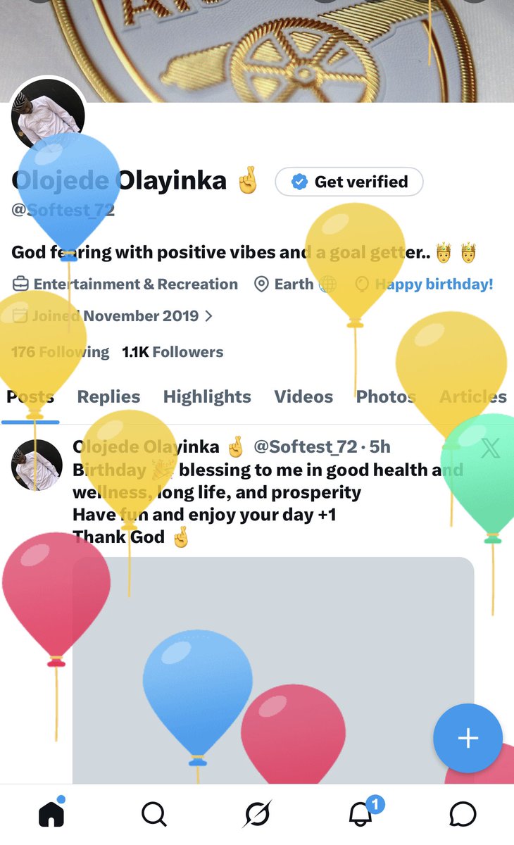 Softest_72's tweet photo. Got my balloon 🎈 @elonmusk thanks https://t.co/nO0oOfgmpU