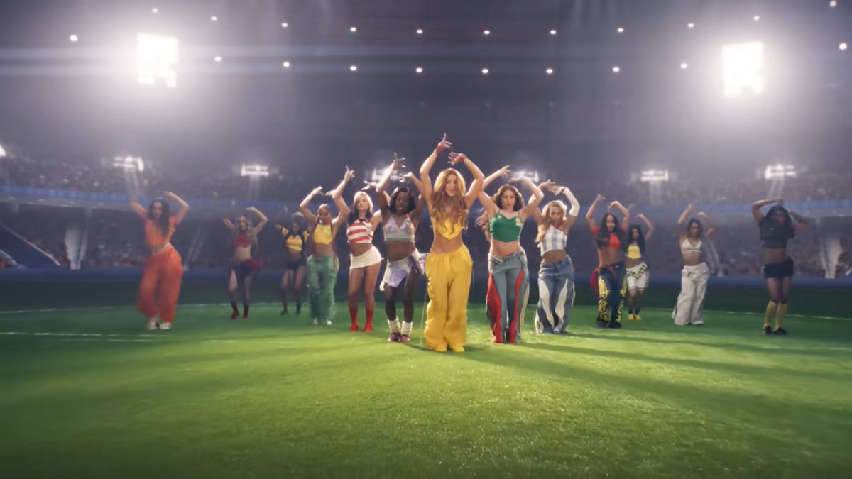 MovistarArenaEs's tweet photo. Shakira lleva el Mundial 2026 al español con una nueva versión de ‘Dai Dai’ 🇪🇸

Más información: https://t.co/7yLYYClAmF https://t.co/Kbtq1NNShJ