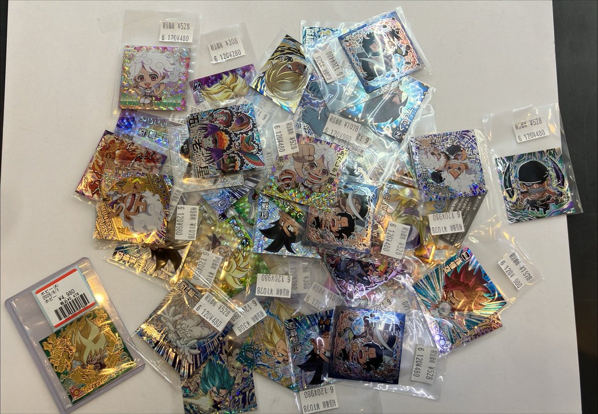 入荷情報📢】 ＃ドラゴンボール 超戦士シール 超サイヤ人「孫悟空」の
