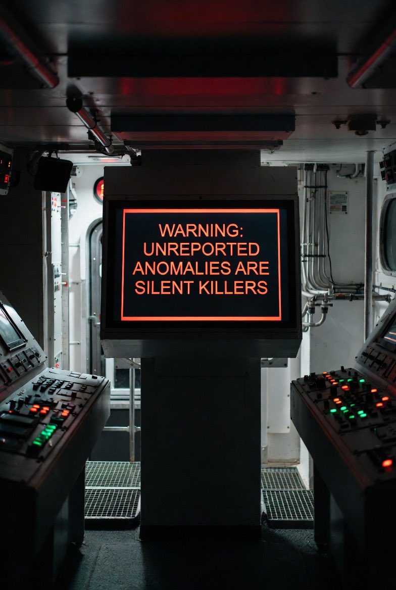 _Labzy's tweet photo. Cybershield Daily Alert – 23 June 2026 ⚠️🛳️ 🦅

Unreported Anomalies Are Silent Killers
Many breaches start with ignored warning signs — lag, glitches, unusual access.

Quick Actions:
1.  Report every anomaly immediately.
2.  Have a no-blame reporting culture.
3.  Monitor systems 24/7.
Captains, what’s one anomaly you’ve seen? Share.
#Cybershield #MaritimeCyberSecurity #GulfOfGuinea #CyberTip #NigerianSeafarers