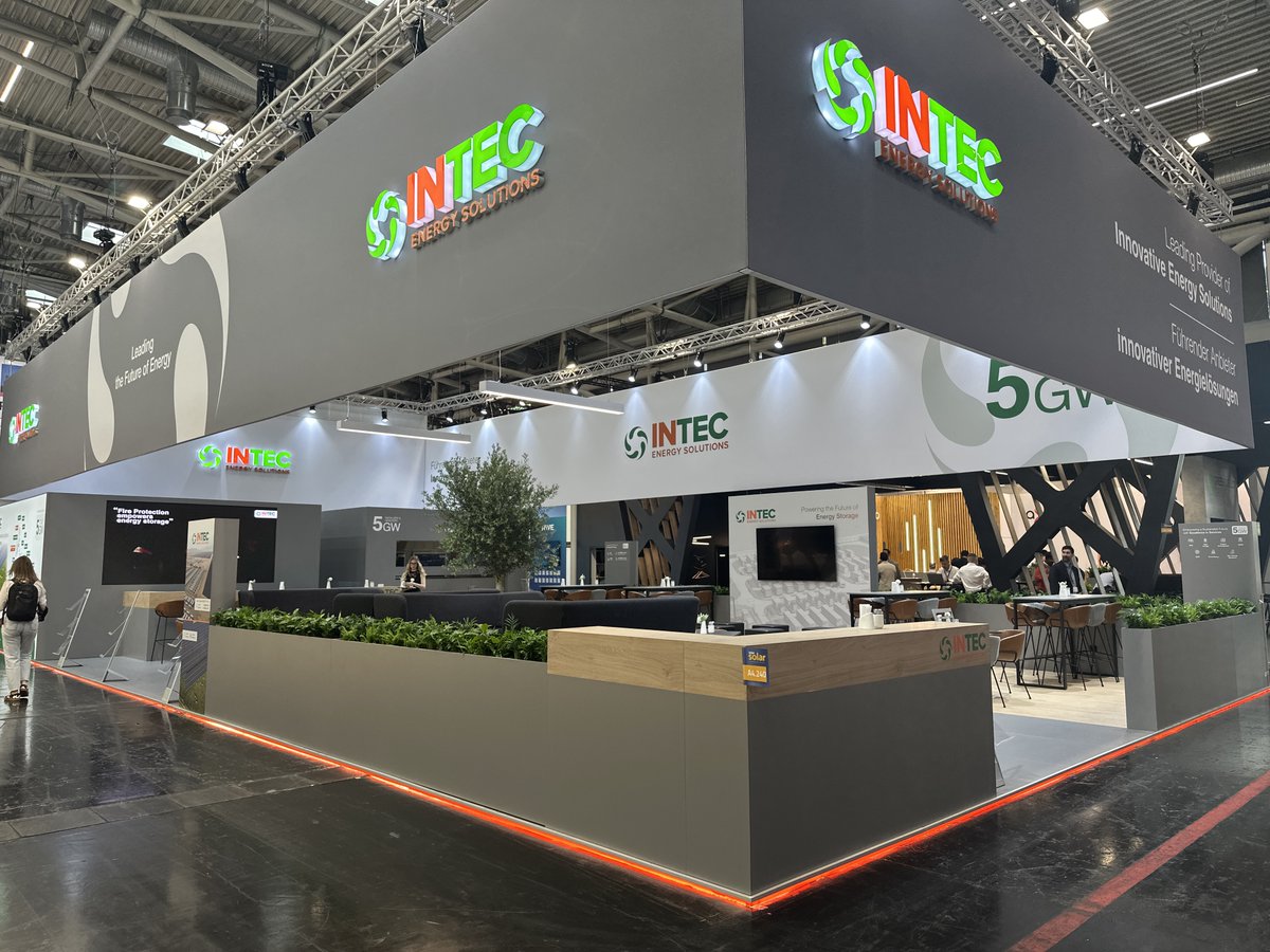 intec_energy's tweet photo. Hello from Intersolar Europe 2026! ☀️INTEC team is ready to welcome visitors at Booth A4.240.

📅June 23–25, 2026
📍Hall A4, Booth 240 – Messe München

We look forward to meeting industry partners, exchanging insights, and exploring new opportunities for collaboration. https://t.co/jbRA9tLfFs
