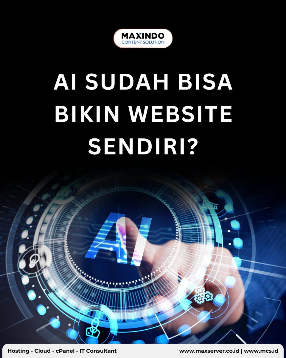 maxindosolution's tweet photo. Bagi orang awam, AI membuka pintu lebar-lebar untuk punya website sendiri tanpa perlu bayar mahal. Bagi developer/programmer, AI adalah alat bantu untuk mempercepat pekerjaan hingga 5x lipat lebih cepat karena mereka tidak perlu membangun segala sesuatunya dari nol.
Membangun https://t.co/YPInBPkn7y