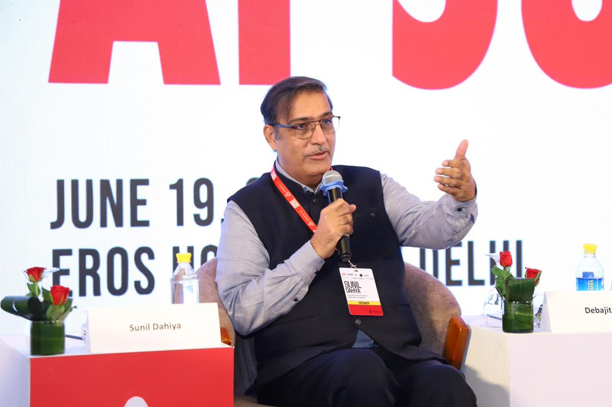 wadhwanif's tweet photo. AI isn't coming. It's already reshaping the future of work.

At the Agentic AI India Summit 2026, Sunil Dahiya, EVP, Wadhwani Skilling, shared insights on how AI is creating new pathways to skills, employability, and economic opportunity.

At Wadhwani Foundation, we're focused on helping learners build future-ready capabilities and connect with meaningful employment opportunities in an AI-driven world.

Learn more: https://t.co/oMhRkgyshD

@wadhwanif @OfficialINDIAai

#AgenticAIIndiaSummit2026 #FutureOfWork #AI #Skilling #Employability #WadhwaniFoundation