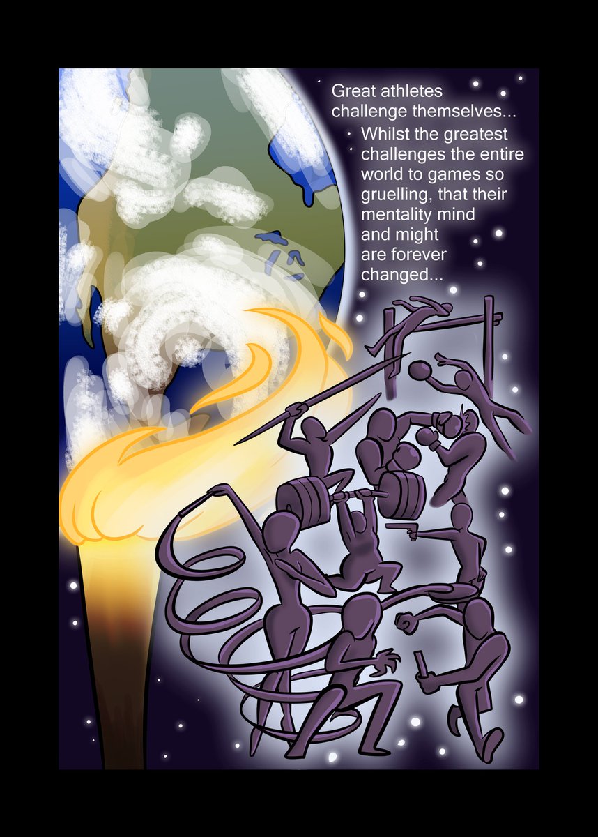 TheWldGrulngmes's tweet photo. A break from the character introductions!
The 1st pages of Chapter 1 is coming along smoothly! Here's a 1st page sneak peak of the intro chapter!
#twgg #theworldsgruellinggamea https://t.co/yJbwIVkaNV