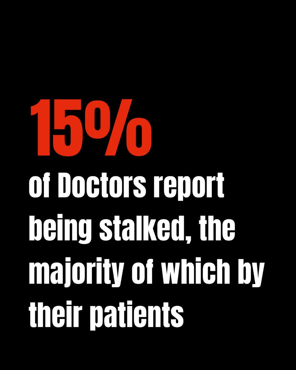 DrJessTaylor's tweet photo. Let me shed some light on how common stalking actually is among professionals. 

I know that some of you have been stalked and harassed by your colleagues and peers - I know I have. But what I didn’t know until I did the research for the new book, was how common this actually is across our different sectors… 

A thread of different professionals who are stalked and who stalk others…