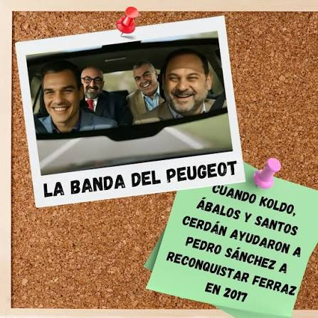 Mihaildom's tweet photo. La banda del Peugeot ya ha sido condenada por una de sus fechorías.
Por los mismos jueces que condenaron a Rato y la Gürtel.
Los mismos que les aplaudieron, ahora les llaman "fachas con toga".
¿Para cuando Sánchez? https://t.co/t1EuDhboAV