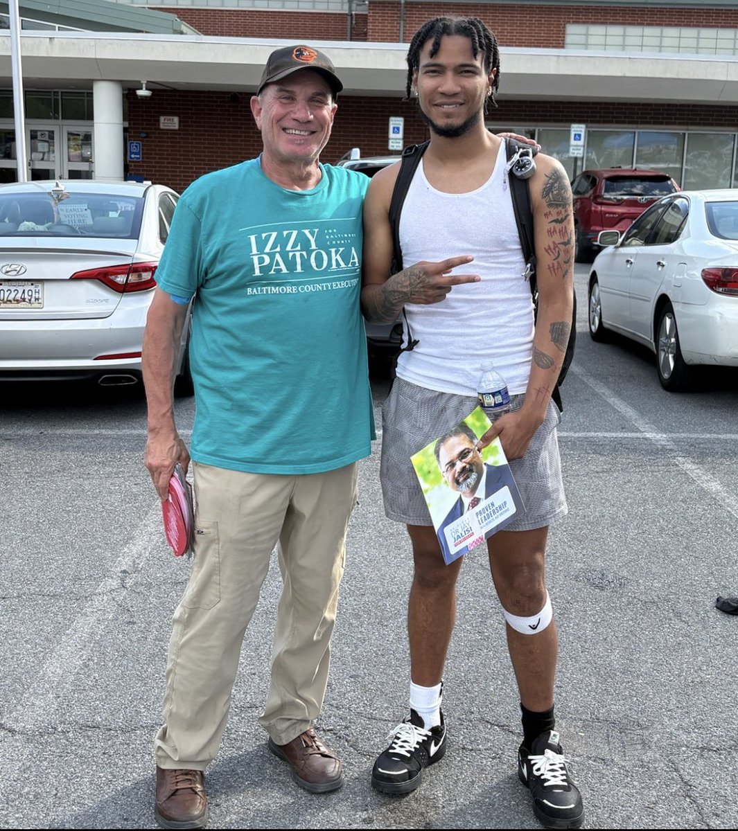 CouncilmanIzzy's tweet photo. Today is Election Day! 

Our campaign for Baltimore County executive has truly been humbling. 

When I look at the coalition that has come together behind this race, it means everything to me. https://t.co/wnho0Dk7J1
