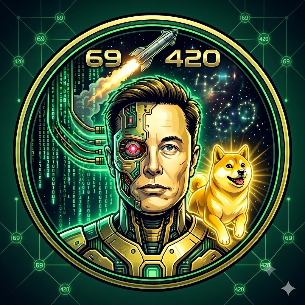 julisrio's tweet photo. Elon hit $1T net worth. The era of Millionaire memes is OVER. 🪐✨

$MUSKIX69 binds DOGE, GROK, &amp; SPACEX into one 69/420 hyper-pump engine. 📐🤖

Next stop: Raydium! 📈
https://t.co/oMsX9RCFcD
#elon #musk #spacex #doge #MUSKIX69 https://t.co/BalU68azMZ