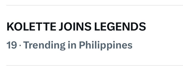 kolettey026's tweet photo. keep your posts coming!!!

KOLETTE JOINS LEGENDS
#KoletteAfterGlowPresscon https://t.co/BZEdGEHv7a