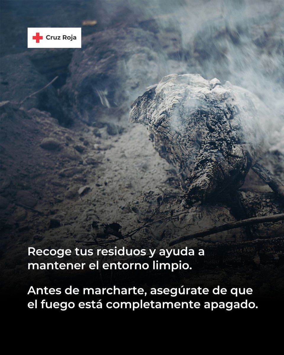 CruzRojaEsp's tweet photo. El fuego de San Juan sirve para dejar atrás lo malo y atraer la buena suerte. Pero no se debe ignorar el peligro que una fogata supone.

Seguir las recomendaciones y actuar con responsabilidad ayuda a disfrutar de la noche con seguridad. https://t.co/fS00YhjtZ0