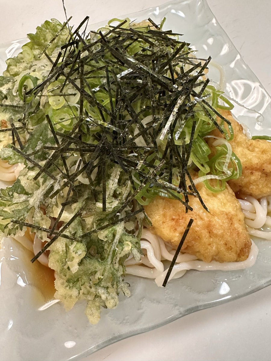 nipponensis's tweet photo. 今日の夕飯
天ぷらもりもりもりもりうどん https://t.co/y2SmzBptdc