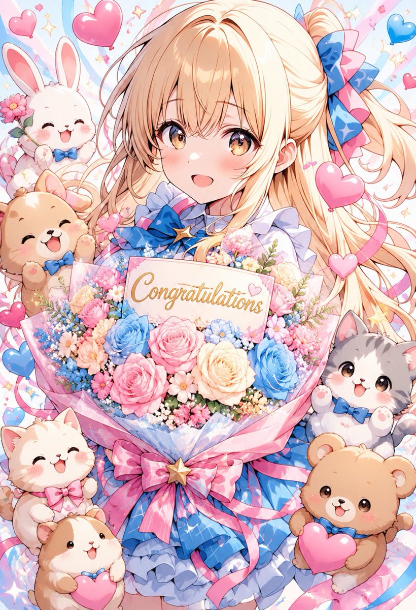 himahima729's tweet photo. @frenchfried511 フライドポテトさん
2000人達成おめでとうございます👏👏👏👏🎉🎉
これからもAIイラストライフ
一緒に楽しみましょうね
素敵な画像楽しみにしてます https://t.co/Hp0aCdlJQD