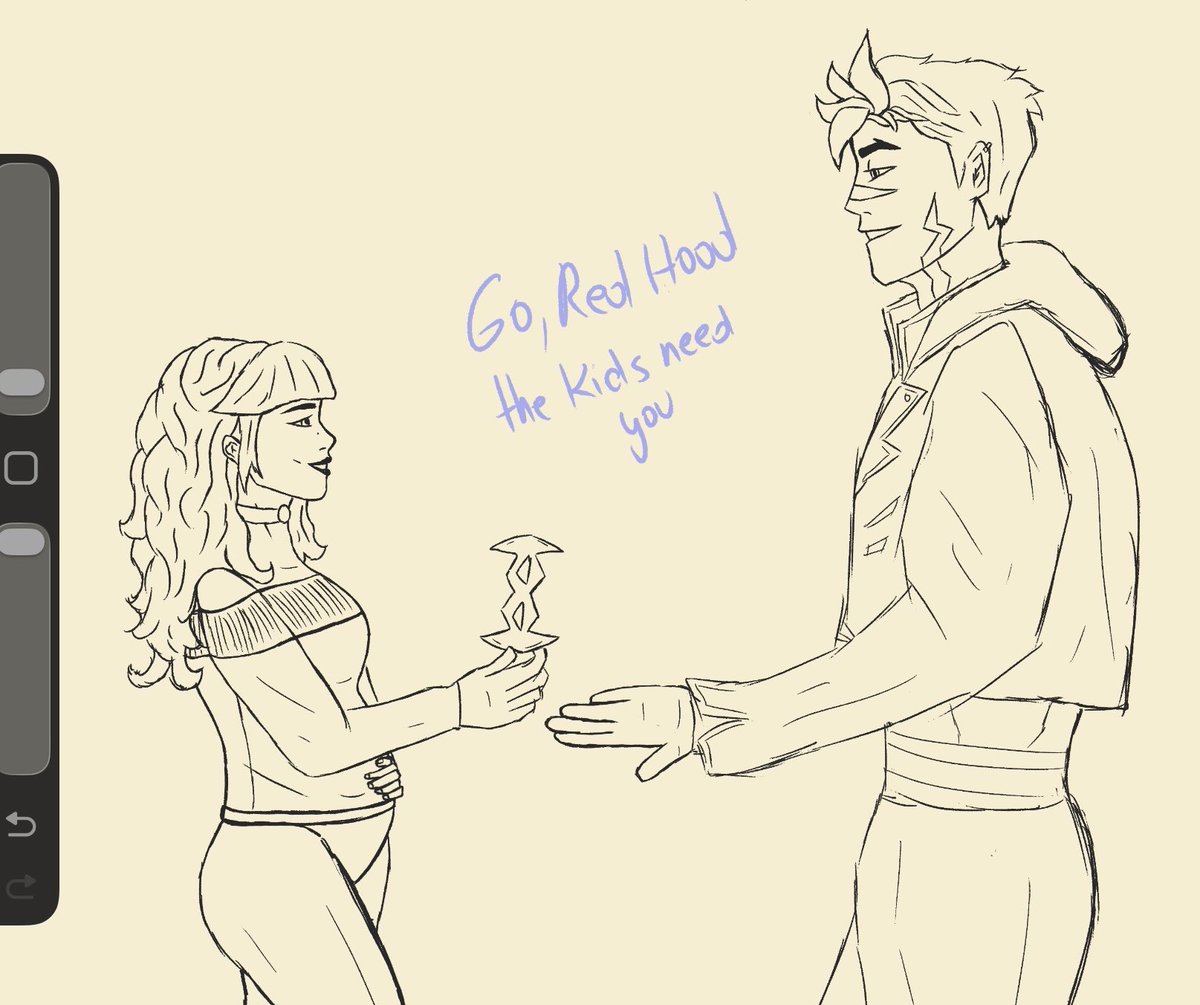 nightr0bin's tweet photo. #jayval sketch i did at 2:40am because i couldn't sleep and imsomnia took the wheel but val is SO proud of jason. https://t.co/B7GJd18ovq