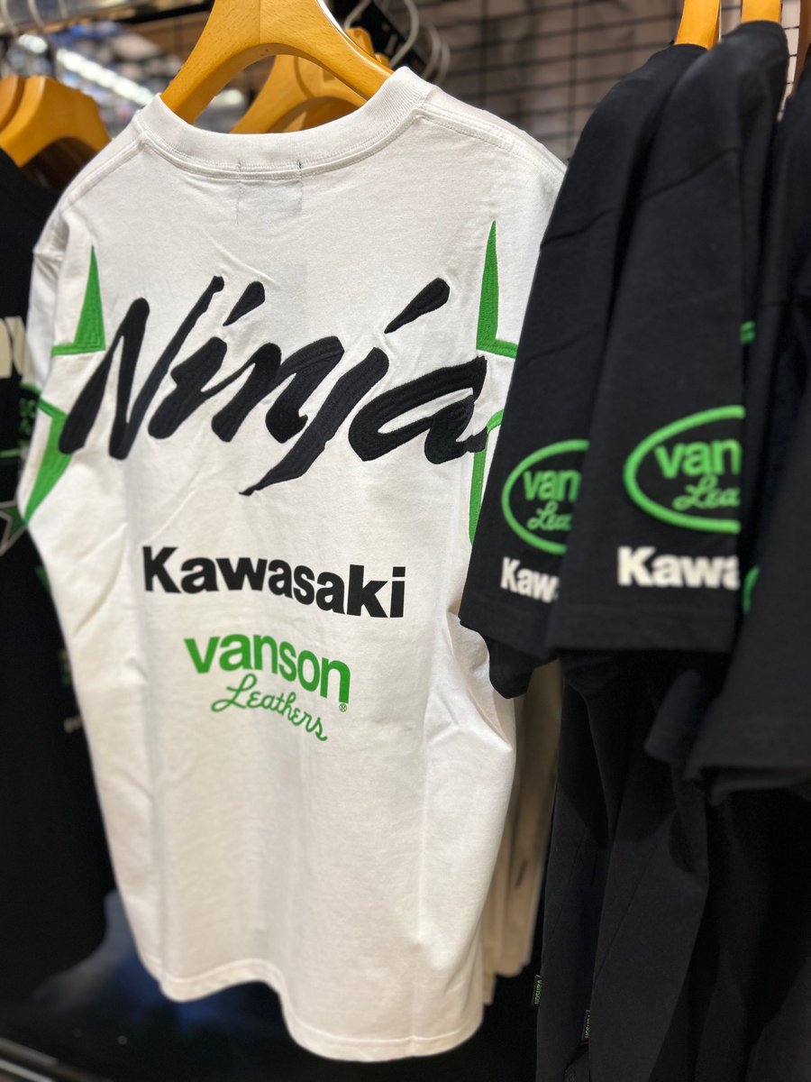 NEW ARRIVAL】 新商品のご紹介👏 Kawasaki×vanson入荷しました