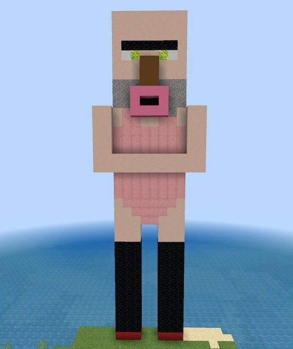 1Jq9hEhGfWxUVqB's tweet photo. 変な村人シリーズ。オカマになった村人を作ってみたわよ〜( •ε- )♡　　　　　　　　
　　　　　　　　　　　　　　　　　　　　　　　　　　　　　　　　　　
#マインクラフト #マイクラ #変な村人シリーズ https://t.co/B6RwSv0Je6
