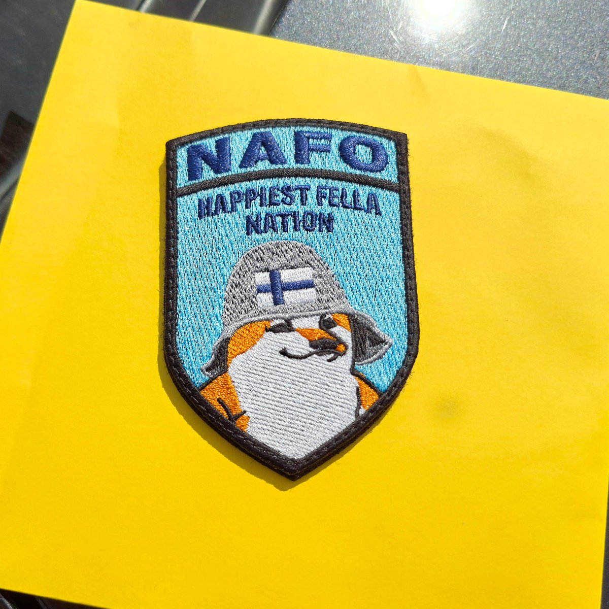 WeakNerve's tweet photo. Ayo! 🫡 @69thSB @Official_NAFO #NAFO #FinnFellas #RealBarbarians https://t.co/YQRSob0CSR