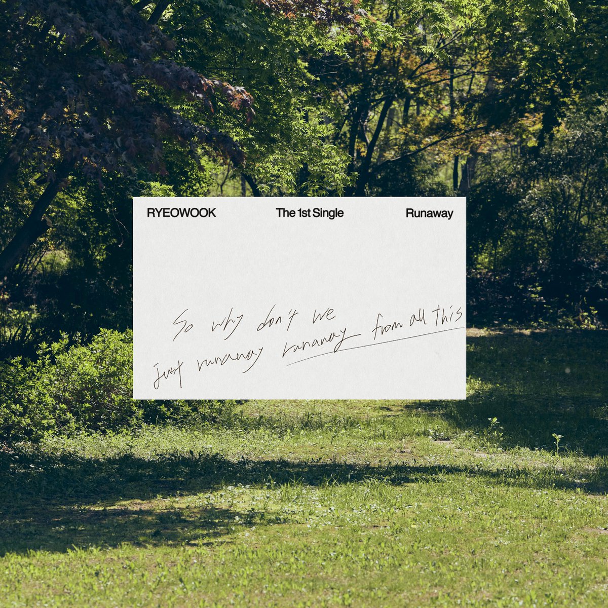 SJofficial's tweet photo. RYEOWOOK 려욱 The 1st Single 【Runaway】 

Melon ➫ https://t.co/f9FcisWjtQ
YouTube Music ➫ https://t.co/QYzRqnkdf4
Genie ➫ https://t.co/1pTM8XwcWd
FLO ➫ https://t.co/21RQzvGzSa
Bugs ➫ https://t.co/BvaEUV0sqp
VIBE ➫ https://t.co/hDk942ucZR

#슈퍼주니어 #SUPERJUNIOR
#려욱 #RYEOWOOK
#Runaway #RYEOWOOK_Runaway