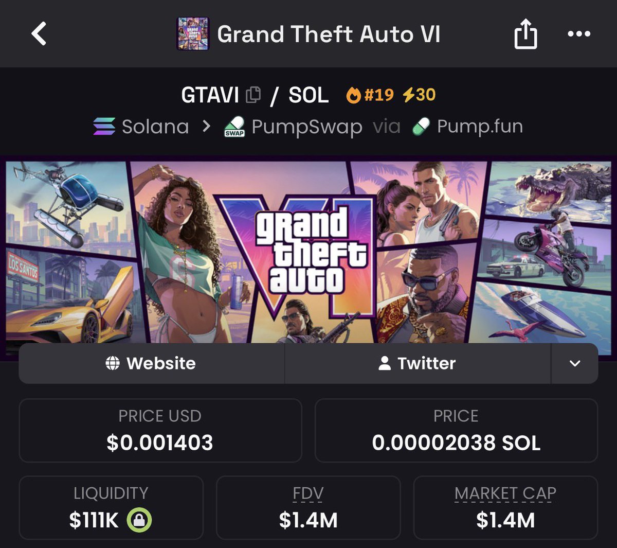 imBilngineer's tweet photo. DEX has been updated with the new website

Website: https://t.co/HIJWWABo0O

Welcome to Vice City https://t.co/wBlC8qEQhv