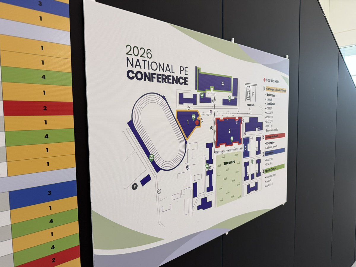 Complete_PE's tweet photo. We’re at the @afPE_PE conference today.

Great to connect, learn and share ideas with so many passionate professionals.

Have a great day everyone. 👋

#afPEConference2026 #MakingBetterTeachers https://t.co/mpt5DgzbHV