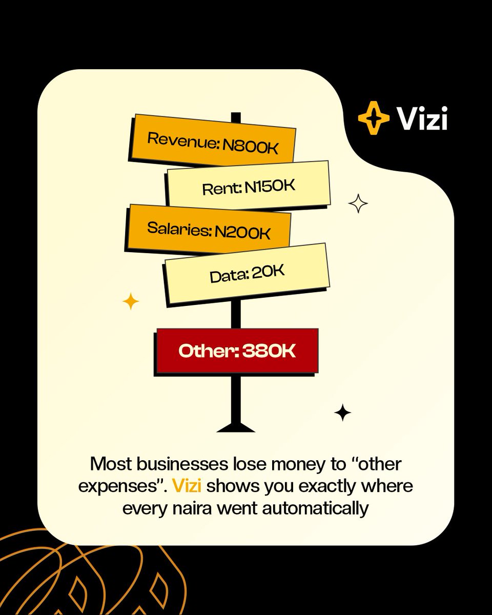 Vizi_ng's tweet photo. You budgeted to buy MTN shares.

You budgeted to buy Aradel shares.

You even told yourself this month would be different 😭

Then salary entered like it would this week.

A few transfers here.
A few debits there.
A little enjoyment.
A little "urgent 5k."

Now you're asking:

"Wait... where did all my money go?"

https://t.co/NPK4ngL7HK helps you track every 'other' naira, so your money stops disappearing without explanation.

Your bank account shows your balance and Vizi shows where the money went.

Try https://t.co/NPK4ngL7HK for free NOW!