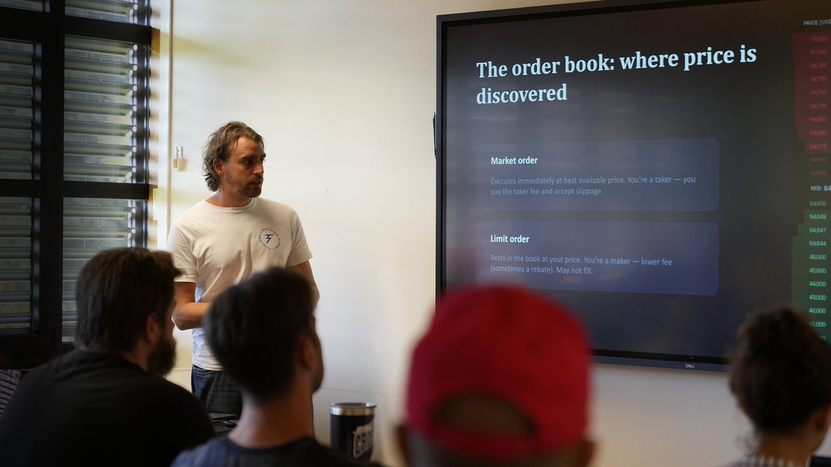 LuganoPlanB's tweet photo. Day 2 of Plan ₿ Summer School.☀️

Students are back in the classrooms, starting the day with workshops across both cohorts.

On the Tech side, @danielabrozzoni from Bitcoin Core led a hands-on workshop on Bitcoin Core Wallet.

On the Business side, @FedericoTenga from @bitfinex led a workshop on Trading on Bitcoin.

A few more days to go, and the enthusiasm remains strong.