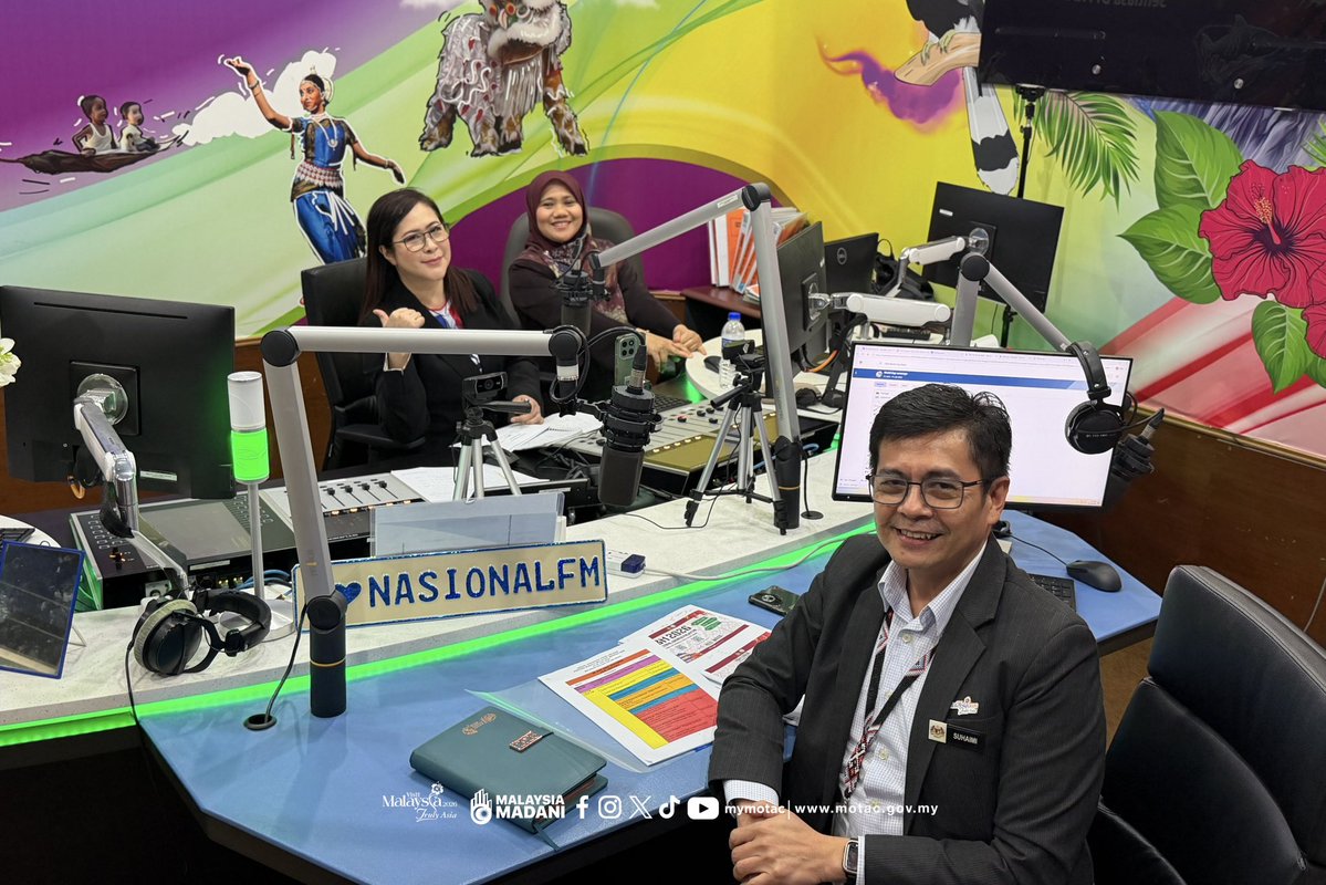 MyMOTAC's tweet photo. 🎙️ TEMU BUAL EKSKLUSIF DI NASIONAL FM!

Klik https://t.co/u79YiIxW8M

#MyMOTAC 
#FBM #FBMPerak2026 
#MalaysiaTrulyAsia 
#MySeniBudaya https://t.co/DW6iotRBQW