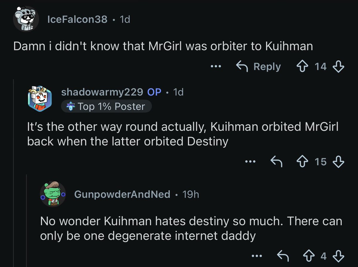 RoomTempShrimpp's tweet photo. 🚨 GOYLEMS RISING?! 🚨 

Fatty(.@nicholasdeorio)’s footsoldiers STRIKE OUT against BigBunjee(.@FakeBigBunjeee)’s criticism of ChibiReviews on the ClippedLive subreddit!

Citing that BigBunjee has NO LEG TO STAND ON due to his praise of Kuihman(.@kuihman) in his Turkey Tom video! https://t.co/t9KveCePS5
