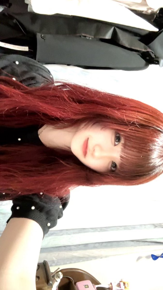 chacha_301_'s tweet photo. Tiktokのスクショだけど髪染めた！❤️ https://t.co/smzNGNgJq0