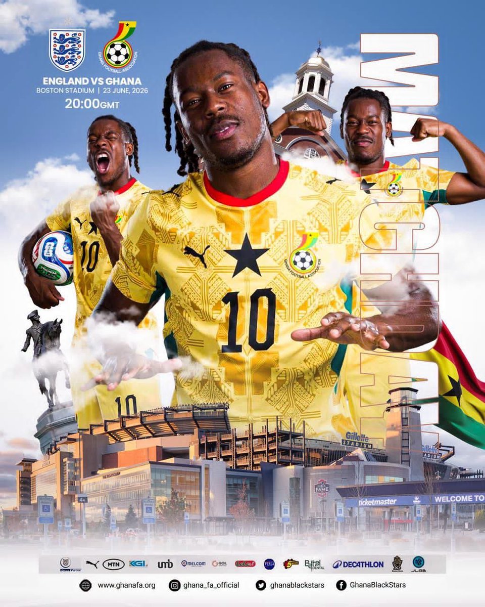 KafuiDey's tweet photo. M A T C H D A Y 🇬🇭 

What is one thing that will definitely happen in tonight’s game against England? 

#BlackStars 
#FIFAWorldCup https://t.co/jP9ghCdKlv