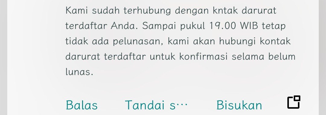 b_ai_k's tweet photo. Halo #wargadebtfree. Mau nanya dong. Kalo blast chat gini, dia bakalan chat kondar ga sih??? https://t.co/a7H3Joh24w