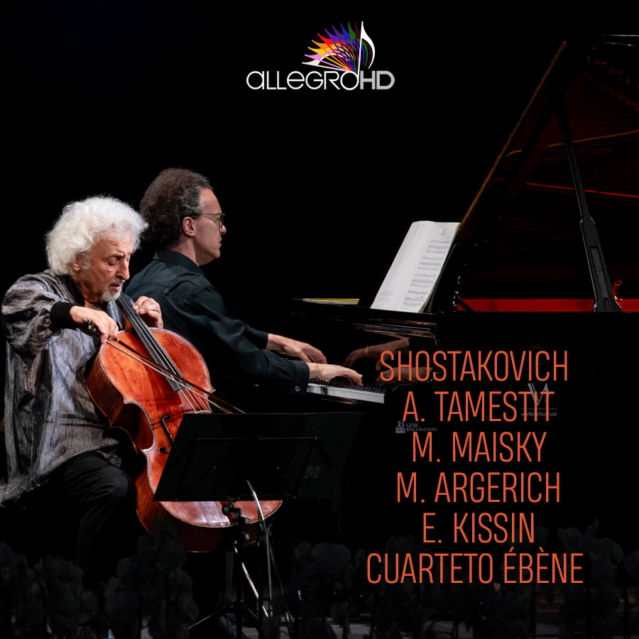 allegro_spatial's tweet photo. Maravillosa gala en homenaje al genial Dmitri #Shostakovich, con un elenco de instrumentistas de primer orden mundial interpretando su música de cámara en @VerbierFestival: #Argerich, #Maisky, #Kissin, @AntoineTamestit y @QuatuorEbene. Deleite hoy:
https://t.co/LlEK5RViaj https://t.co/BCA03y2i2C