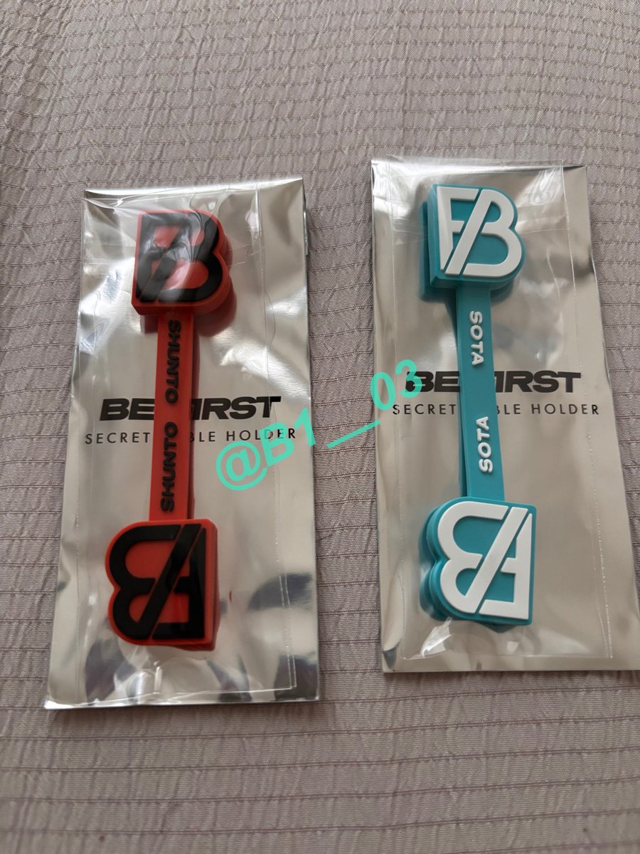 B1__03's tweet photo. BE:FIRST ALL DAY
シークレットケーブルホルダー

【譲】ソウタ、シュント
【求】 マナトor BE:FIRST

郵送にて交換お願いいたします。
お気軽にお声掛けください💁‍♀️

#BEFIRST交換 https://t.co/7bEIfx3P99