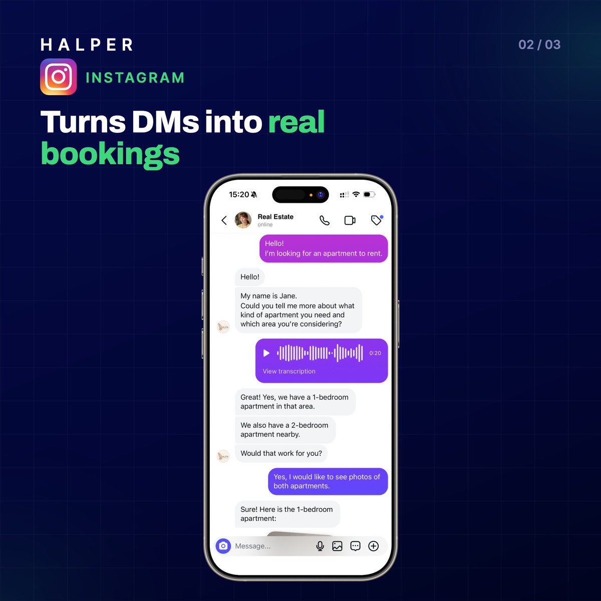HALPER_ai's tweet photo. Your clients message you everywhere. We know you don't have time for all of this. You don't have time to check three inboxes.

Your client messages wherever they want, whenever they want. Halper answers every time.

One AI. Three channels. One inbox. Nothing missed. You rest. https://t.co/DVFWJhjzHV