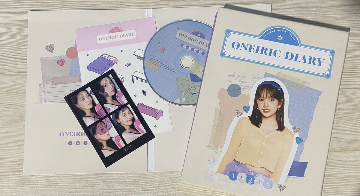 yeoncaii's tweet photo. wts lfb  

izone oneiric diary album yujin cover (unsealed w/ cd, eunbi 4cut photo and sakura sticker sticker pack)

-  300
- payo
- mod : flash

dm for condi or other inquiries 
dm or reply to claim! 

wtb lfb ph album izone yujin album ive https://t.co/l8UxOK3rLf