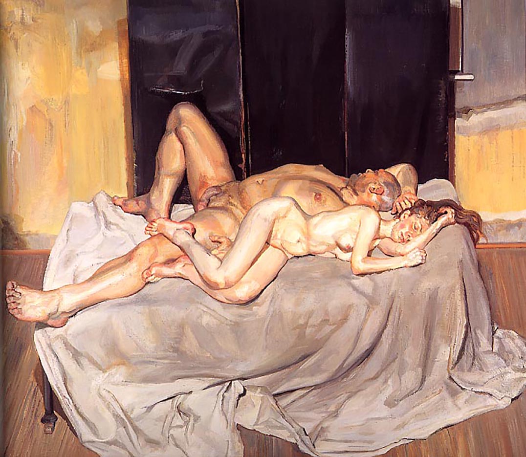 protoamante's tweet photo. {🎨 Lucian Freud - and the bridegroom} https://t.co/GYCQonQ0o3