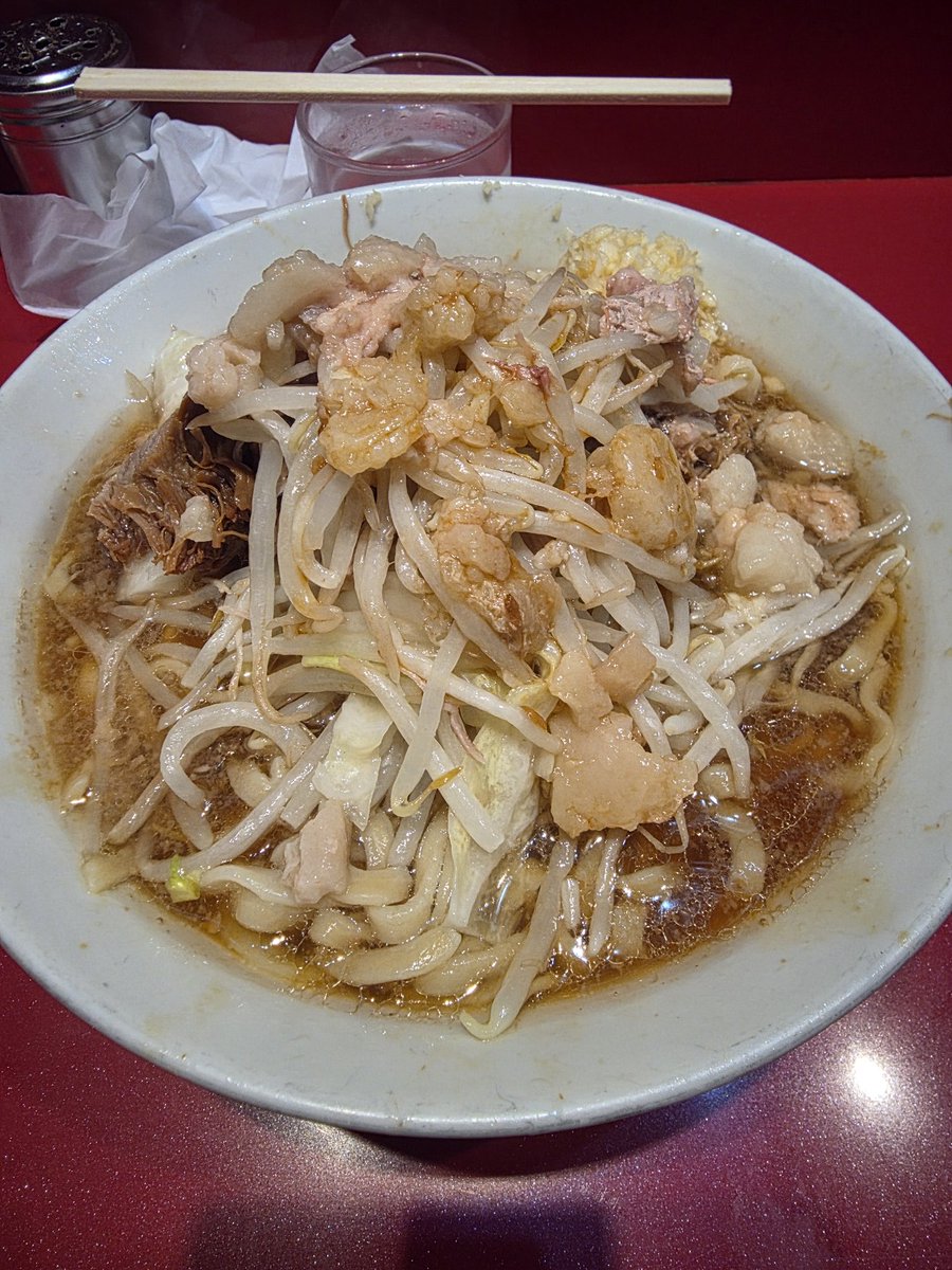 FakeJsk's tweet photo. ラーメン二郎西台駅前 https://t.co/HFO8ASogo5