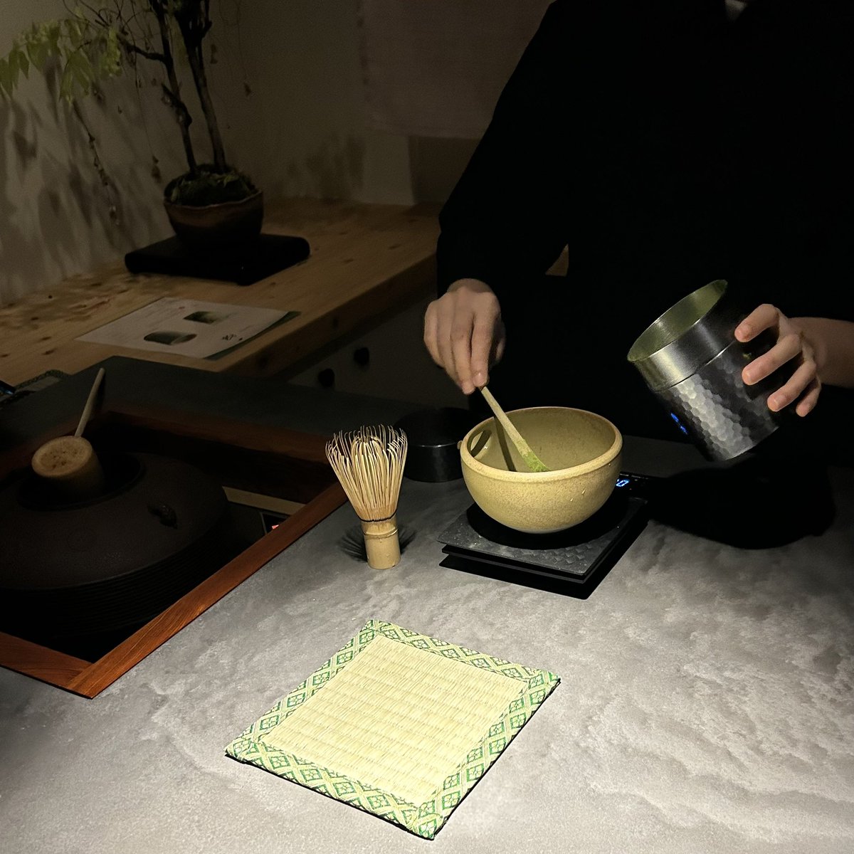 sana1142011's tweet photo. 📍Matcha stand IPPUKU 
        - wabisabi - 築地店 🍵.⋆*

竹貰えるなんて生きててなかなかない！笑
キンキンの抹茶ラテ最高だったよ〜♡👀🎋 https://t.co/90xKN1RUiy