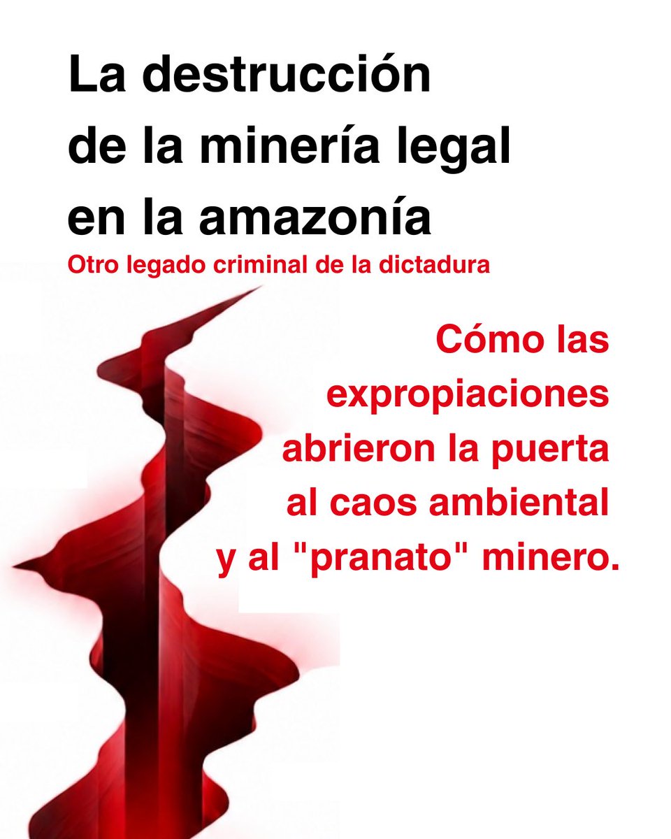 SOSOrinoco's tweet photo. 🚨 EL LEGADO DE LAS EXPROPIACIONES

La destrucción de la Amazonía venezolana no fue un accidente. La expulsión de empresas formales eliminó controles ambientales, estudios de impacto y mecanismos de supervisión, dejando el camino libre para la expansión de la minería ilegal.

Con la creación del Arco Minero del Orinoco en 2016, grupos armados y redes criminales pasaron a controlar amplias zonas mineras mediante violencia y extorsión.

Las consecuencias son evidentes:
🧪 Contaminación por mercurio en ríos y comunidades indígenas.
🏚️ Tragedias humanas como el colapso de Bulla Loca.
💸 Beneficios concentrados en élites y grupos armados, mientras el país asume los costos ambientales y sociales.

Las imágenes satelitales muestran la transformación: de áreas con infraestructura y controles a territorios marcados por la deforestación y el caos.

🔗 Conoce más en el enlace de nuestra bio.